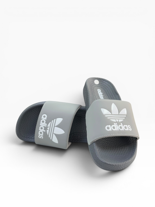 Adidas Logo Slide Grey
