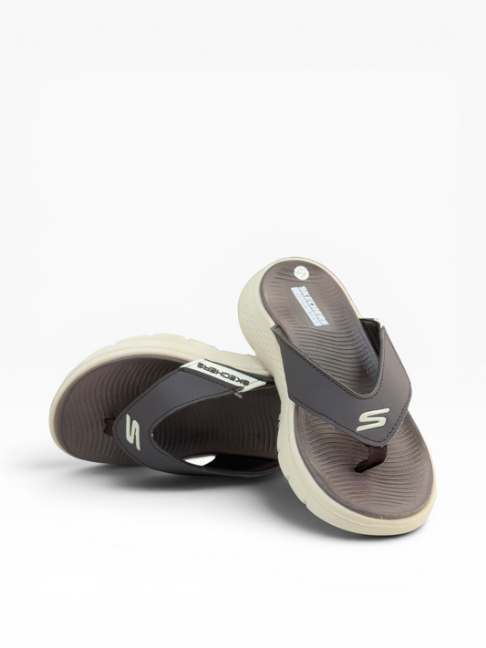 Skechers Gowalk Two Strap Brown