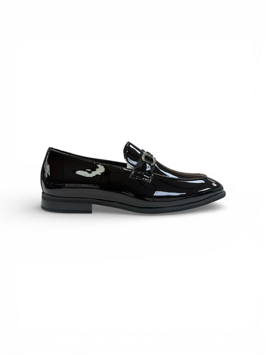 Barker glossy loafers1 Black 42