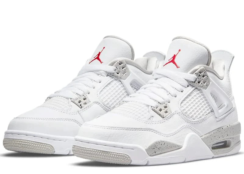 Air Jordan Retro 4 white oreo