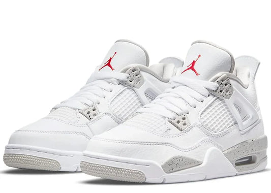 Air Jordan Retro 4 white oreo